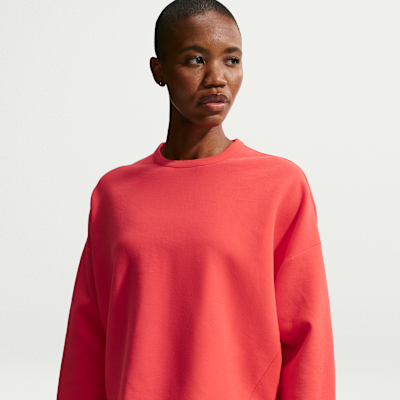 Nike 24.7 ImpossiblySoft Women's Dri-FIT Oversized Crew-Neck Top